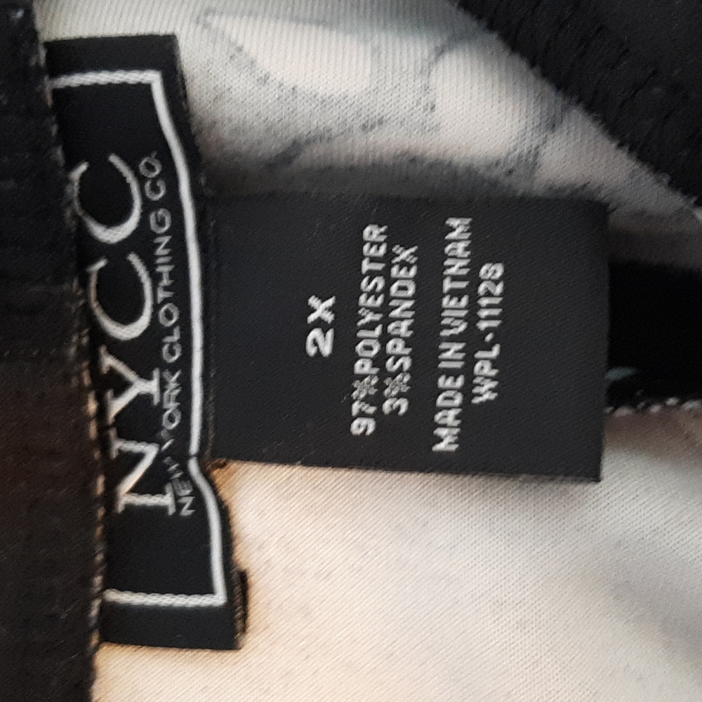 NY&CO floral pencil skirt sz 2X - Picture 4 of 5